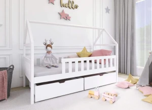 DOMI 90x190 white children's bed Lano Furniture