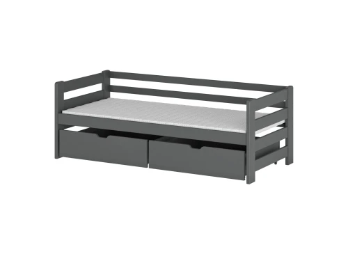 ERGO 80x180 graphite children's bed Lano Furniture