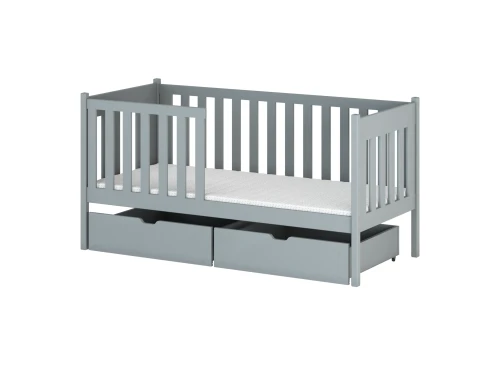 ALICJA 80x180 grey children's bed Lano Furniture