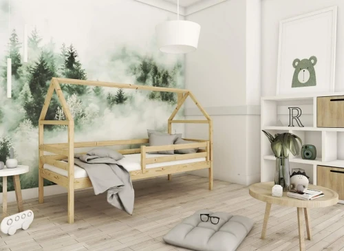ARON 80x160 pine children's bed Lano Furniture