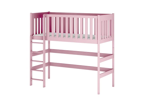 LAURA 90x180 pink loft bed Lano Furniture