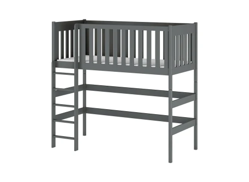 LAURA 90x200 graphite loft bed Lano Furniture
