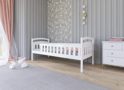 MIA 90x190 pine loft bed Lano Furniture