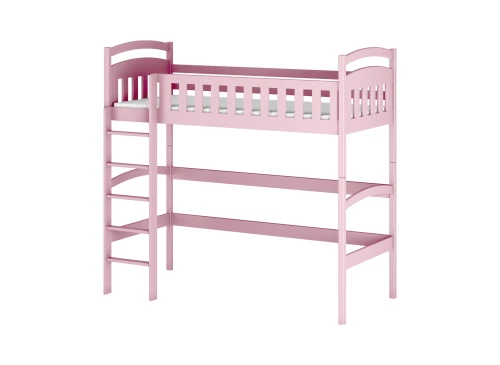 MIA 90x190 pink loft bed Lano Furniture