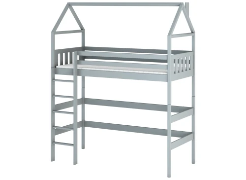 GLORIA 80x160 grey loft bed Lano Furniture