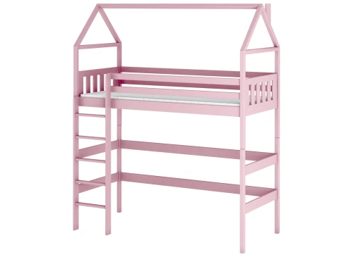 GLORIA 80x170 pink loft bed Lano Furniture