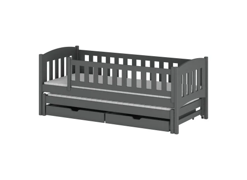 AMELKA 80x200 graphite bunk bed Lano Furniture