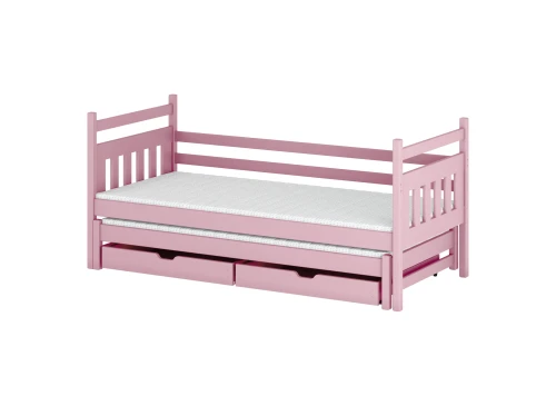 DANIEL 80x190 pink bunk bed Lano Furniture