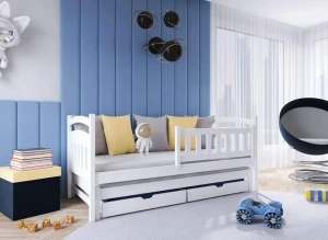 GALAXY 80x160 white bunk bed Lano Furniture