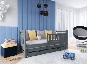 GALAXY 80x200 graphite bunk bed Lano Furniture