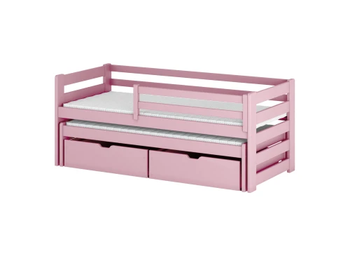 SENSO 80x170 pink bunk bed Lano Furniture