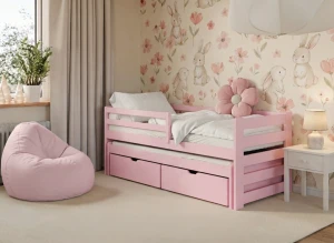 SENSO 80x170 pink bunk bed Lano Furniture