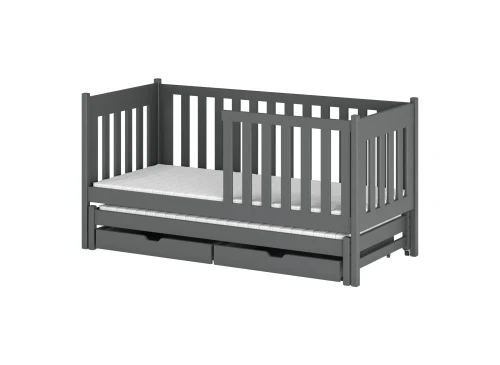 KAJA 80x190 graphite bunk bed Lano Furniture