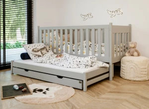 KAJA 80x180 grey bunk bed Lano Furniture