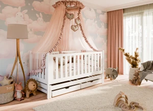 KAJA 90x190 white bunk bed Lano Furniture