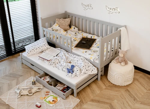 KAJA 90x180 grey bunk bed Lano Furniture
