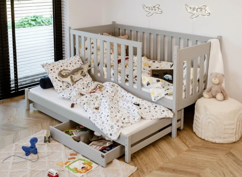 KAJA 90x180 grey bunk bed Lano Furniture