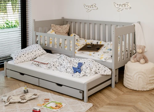 KAJA 90x180 grey bunk bed Lano Furniture