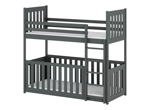 CRIS 80x180 graphite bunk bed Lano Furniture
