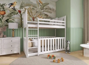CRIS 90x190 white bunk bed Lano Furniture