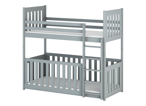 CRIS 90x190 grey bunk bed Lano Furniture