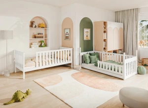 KONRAD 90x190 pink bunk bed Lano Furniture