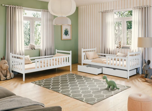 MONIKA 80x200 white bunk bed Lano Furniture