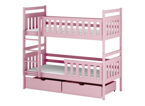 MONIKA 90x180 pink bunk bed Lano Furniture