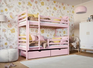 NEMO 80x160 pink bunk bed Lano Furniture
