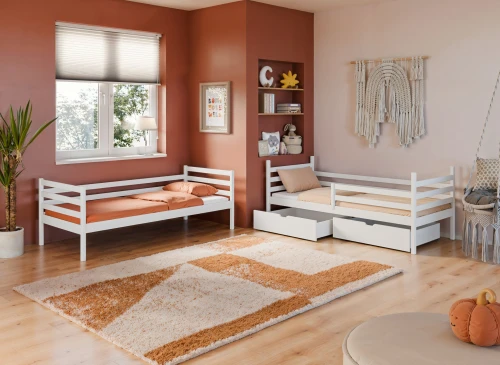 NEMO 80x170 Biela poschodová posteľ Lano Nábytok