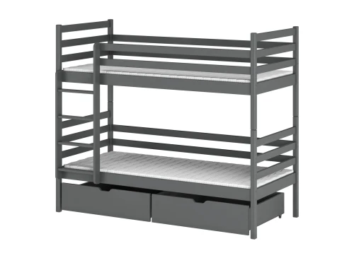 NEMO 80x200 graphite bunk bed Lano Furniture