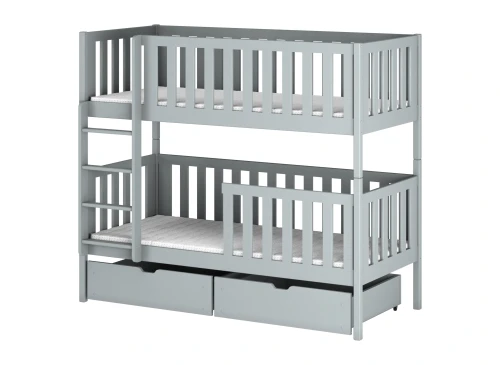 MICHALINA 90x180 grey bunk bed Lano Furniture