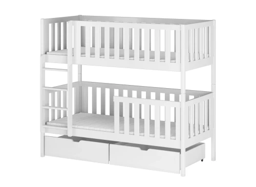 MICHALINA 90x200 white bunk bed Lano Furniture