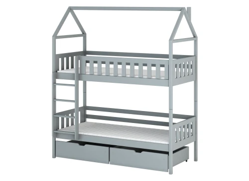 GAJA 80x180 grey bunk bed Lano Furniture