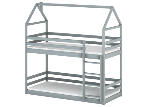 AXEL 80x180 grey house bunk bed Lano Furniture