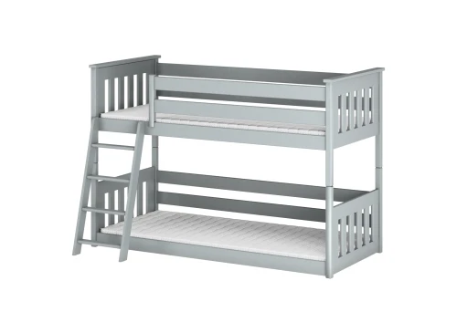 KEVIN 80x180 grey bunk bed Lano Furniture