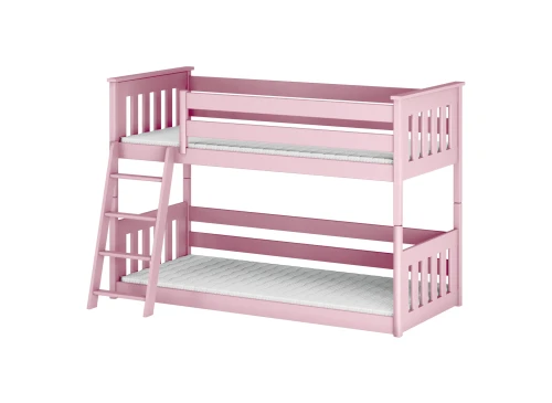 KEVIN 90x190 pink bunk bed Lano Furniture