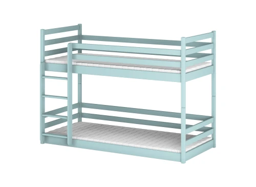 MINI 80x160 Modrá poschodová posteľ Lano Nábytok