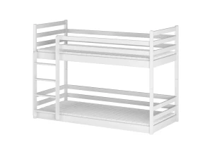 MINI 90x200 Biela poschodová posteľ Lano Nábytok