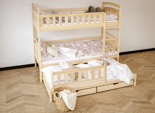 BLANKA 80x180 pine bunk bed Lano Furniture