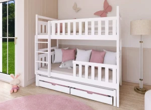 KLARA 90x180 graphite bunk bed Lano Furniture