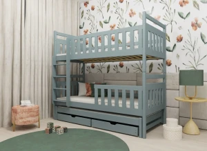 KLARA 90x190 grey bunk bed Lano Furniture