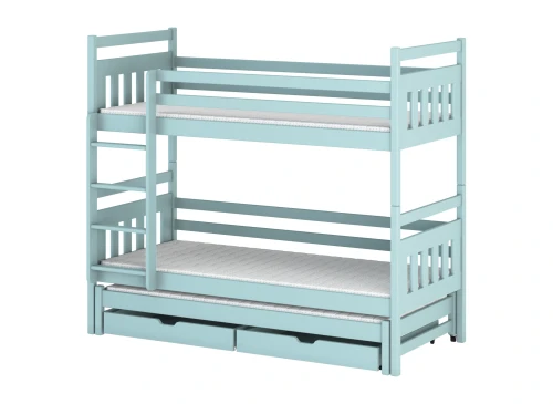 SEWERYN 80x170 blue bunk bed Lano Furniture