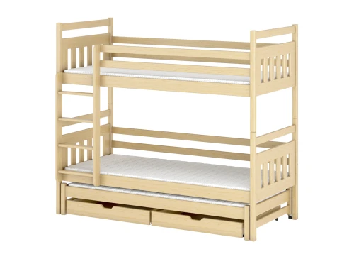 SEWERYN 80x190 pine bunk bed Lano Furniture