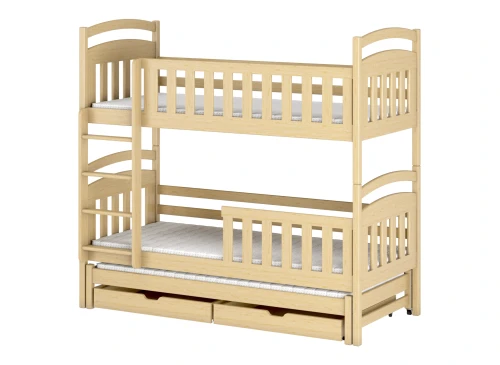 VIKI 80x180 pine bunk bed Lano Furniture