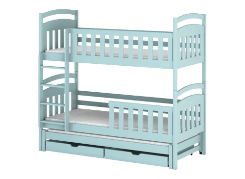 VIKI 80x200 blue bunk bed Lano Furniture