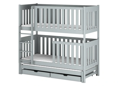 EMILKA 90x200 grey bunk bed Lano Furniture
