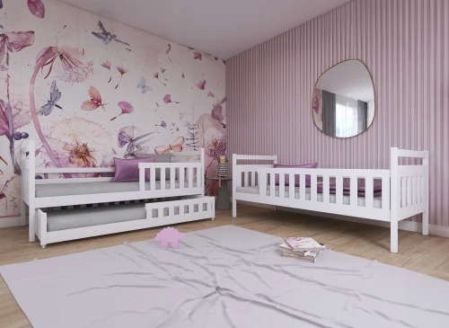 OLIWIA 80x160 blue bunk bed Lano Furniture