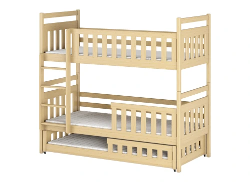 OLIWIA 80x180 pine bunk bed Lano Furniture