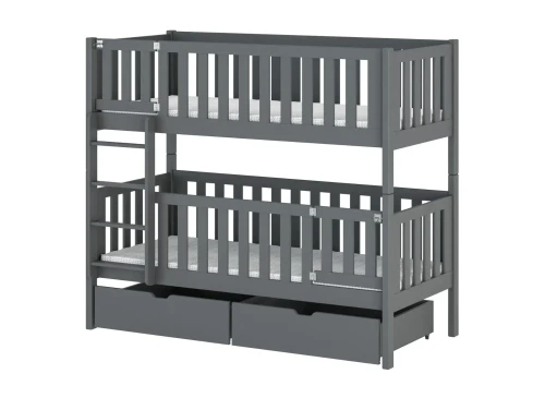 KSAWERY 80x180 graphite bunk bed Lano Furniture
